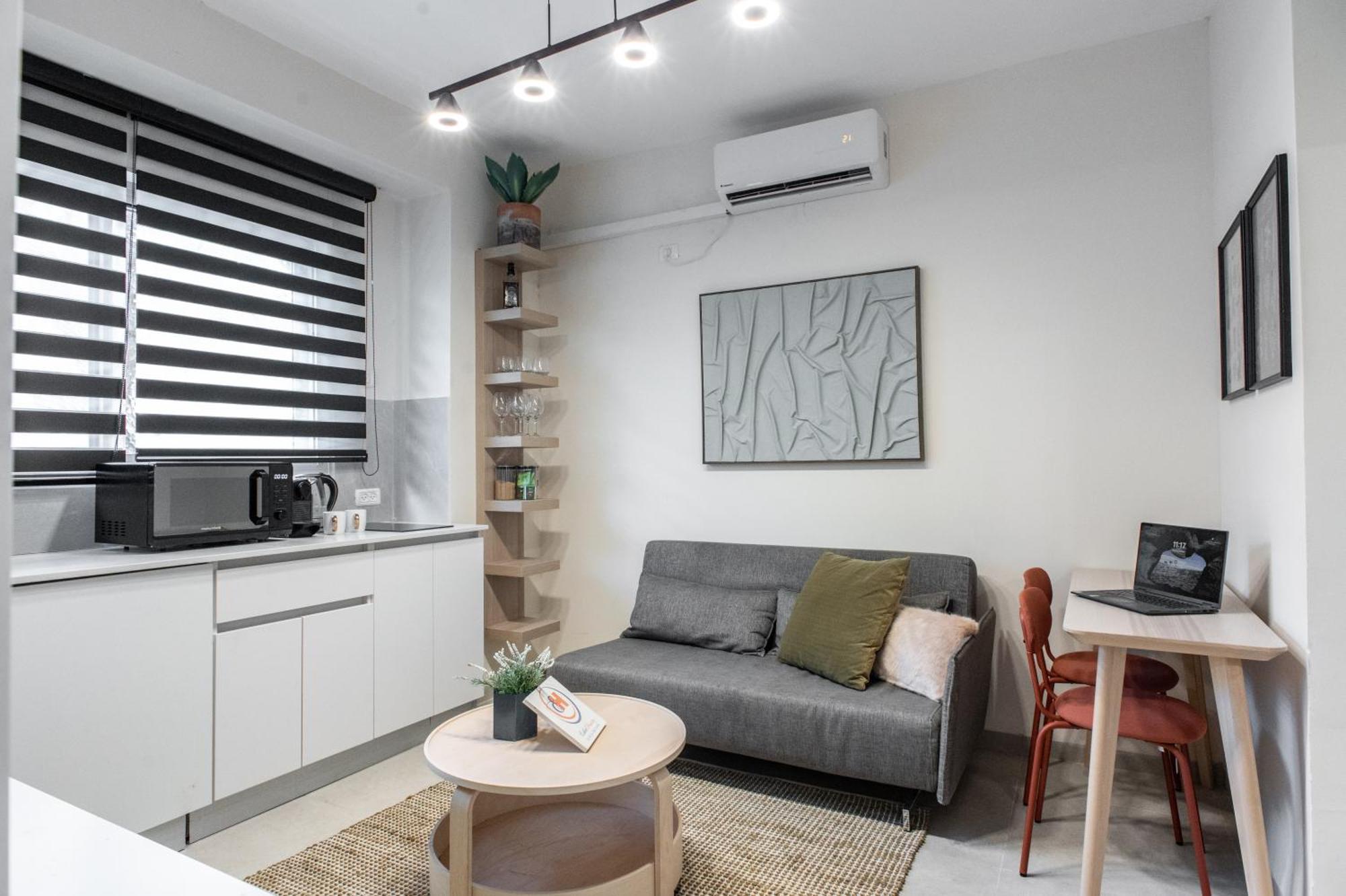Eshkol Housing Haifa-Disraeli Urban & Business Boutique Apartments Complex Buitenkant foto